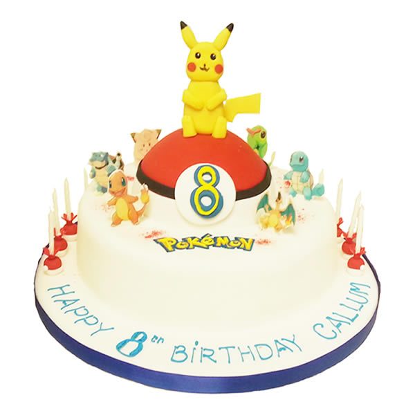 Pokemon Pikachu Cake