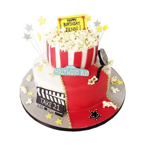 Hollywood Movie Birthday Cake