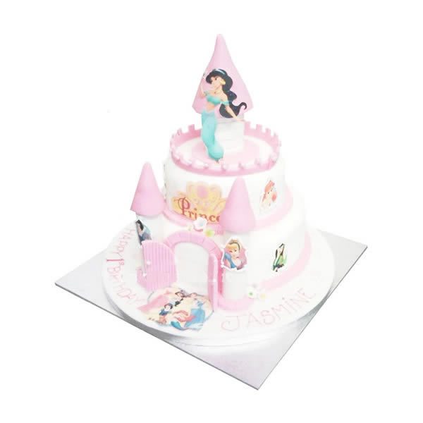 Princess Castle Cake