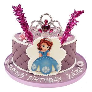 Princess Sofia Birthday Cake