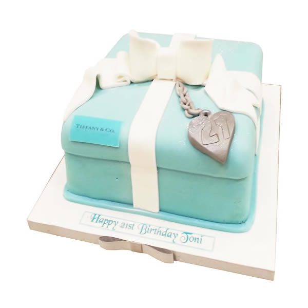 Tiffany Box Cake