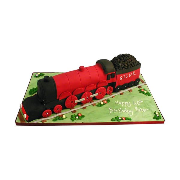 Train Cake 3D
