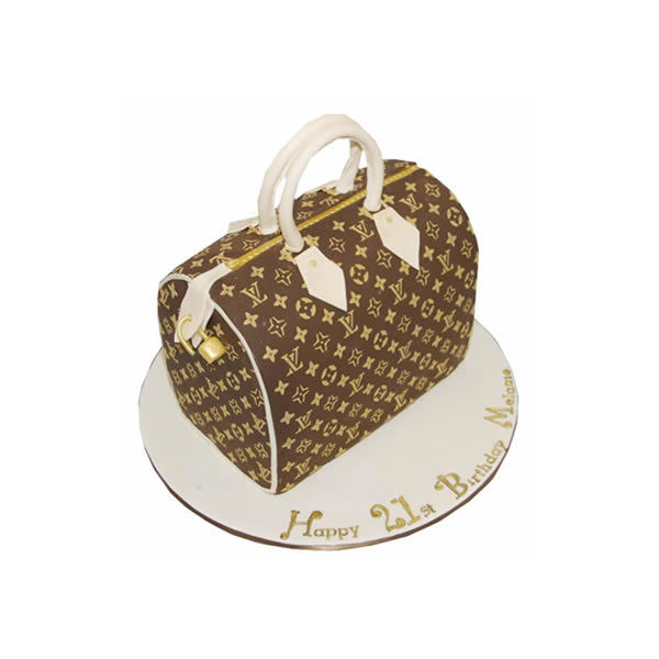 Louis Vuitton Designer Handbag Cake (How to Make)