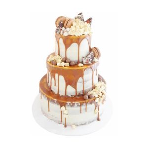 Caramel Drip Cake